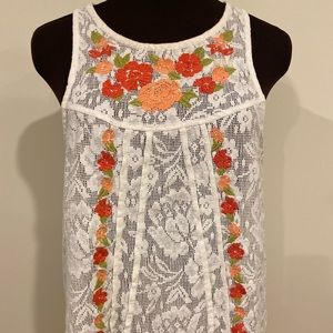 Lace Embroidered Babydoll Top from Abercrombie!!